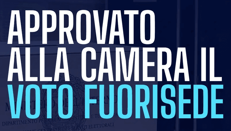 Approvato alla camera il voto fuorisede